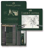 Grafitové ceruzky Faber-Castell Pitt Graphite v plechovej krabičke, sada 19 ks - Ceruzka