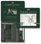 Faber-Castell Pitt Graphite grafit ceruzák fémdobozban, 19 db-os készlet - Ceruza