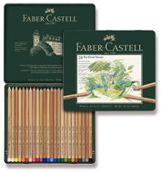 Faber-Castell Pitt Pastellstifte im Metalletui - 24 Farben - Buntstifte