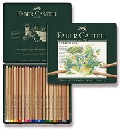 Faber-Castell Pitt Pastell zsírkréták bádogdobozban, 24 színben - Színes ceruza