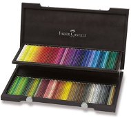 Faber-Castell Polychromos Crayons, 120 Colours, Wooden Box - Coloured Pencils