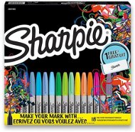 Sharpie Fine Permanent Marker, 18 Farben, Stoffetui - Marker