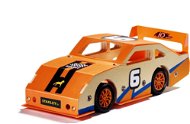 Stanley Jr. OK002-SY Bausatz Rennwagen orange - Holz - Bausatz