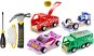 Stanley Jr. U001-K04-T03-SY Set of 4 toy cars, screwdriver and hammer. - Children's Tools