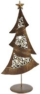 Christmas Ornaments Sapling Sheet Metal 37cm - Gold - Vánoční ozdoby