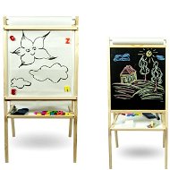Aga4Kids Children's Board 4in1 MPP Natur 95cm - Magnetic Board