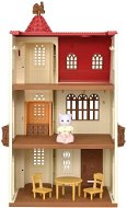 Sylvanian Families House with tower and red roof - Doll House