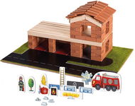 L-size Brick Trick Firestation - HU - Building Set