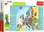 Educational Puzzle - Map of Europe - German Version - Tischspiel