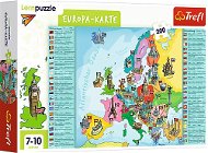 Educational Puzzle - Map of Europe - German Version - Tischspiel