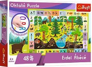 Educational Puzzle - The forest alphabet - hungarian version - Board Game