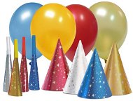 Párty sada pre 4 osoby magic párty – Silvester – Happy new year - Párty doplnky