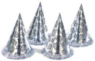 Hat Happy new year- New Year&#39; s Eve - silver - 1 pc - Party Hats