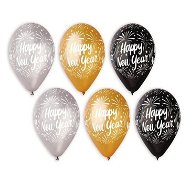 Latex Balloons - Happy New Year - New Year's Eve - 6 pcs - 30 cm - Balloons