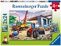 Puzzle Ravensburger 051571 Stavby a vozidla 2x24 dílků  - Puzzle
