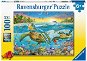 Ravensburger 129423 Schwimmen mit Wasserschildkröten 100 Puzzleteile - Puzzle