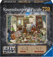 Ravensburger 167821 Exit Puzzle: Umělecké studio 759 dílků - Puzzle
