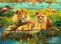 Ravensburger 165841 oroszlán család 500 darab - Puzzle