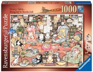 Ravensburger 167654 Verrückte Katzen, Buchclub 1000 Puzzleteile - Puzzle