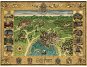 Puzzle Ravensburger 165995 Mapa Bradavic 1500 dílků - Puzzle