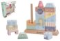 Jouéco The Wildies Family Wooden Stacking House - Baby Toy