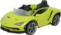Lamborghini zelené - Elektrické auto pre deti