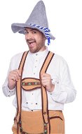 Bavarian Hat Oktoberfest Grey - Costume Accessory