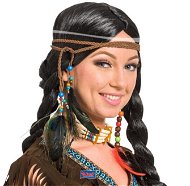 Costume Accessory Indian Headband - Doplněk ke kostýmu
