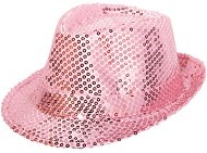 Light Pink Hat with Sequins - Costume Accessory