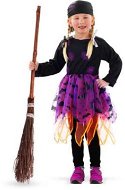 Detský Kostým Čarodejnica 3 – 5 rokov – Halloween – veľ. S – (98 – 116 cm) - Kostým