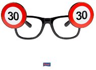 Párty okuliare – narodeniny, dopravná značka – 30 - Doplnok ku kostýmu