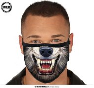 Fabric Drape - Werewolf Motif - Carnival Mask