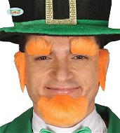 Orange Beard, Chops and Eyebrows Patrick - Saint Patrick - Costume Accessory