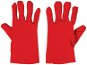 Detské červené rukavice – 17 cm - Doplnok ku kostýmu