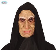 Old Woman Mask with Scarf - Halloween - 20 x 15 x 44 cm - Carnival Mask