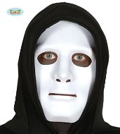 Karnevalová maska Bíla Maska - Dnb - Halloween - PVC - Karnevalová maska