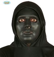 Karnevalová maska Černá Maska - Dnb - Halloween - PVC - Karnevalová maska