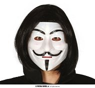 Plastová Maska Anonymous – Vendeta – Halloween - Karnevalová maska