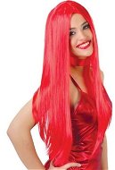 Wig Red Long Wig - Paruka