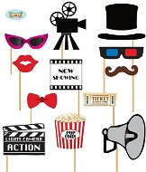 Photo Accessories - Photo corner - Hollywood - Film Party - 12 pcs - Party Accessories