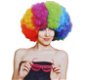 Wig Afro Wig - Clown - Color - Paruka