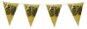 Birthday Garland - Flags “50“ Holographic Gold - 800 cm - Garland