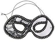 Scarf - Mask with Lace Silver - Farewell to Freedom - Carnival Mask