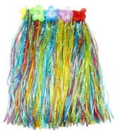 Hawaiian Skirt - Hawaii - Coloured 40 cm - Costume Accessory