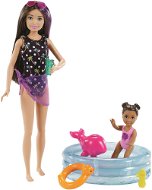 Barbie Babysitter mit Pool - Puppe