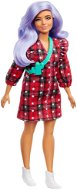 Barbie Model - kariertes Kleid - Puppe