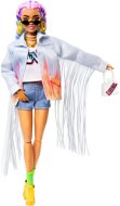 Barbie Extra - Rojtos farmerkabátban - Játékbaba