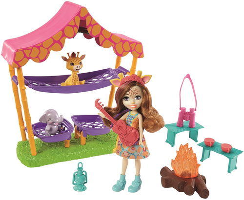 enchantimals campfire playset