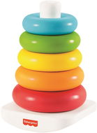 Sort and Stack Tower Fisher-Price Eco rings on a stick - Navlékací kroužky