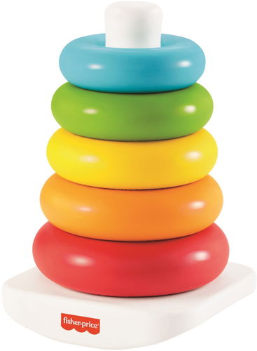 Fisher-Price Eco kroužky na tyči - Navlékací kroužky - Hlavní obrázek
